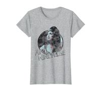 Amy Winehouse Circle Art Soul Music by Rock Off T-Shirt, Femme, Gris Chiné, XS