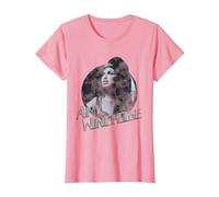 Amy Winehouse Circle Art Soul Music by Rock Off T-Shirt, Femme, Rose, S