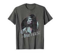 Amy Winehouse Circle Art Soul Music by Rock Off T-Shirt, Homme, Asphalte, S