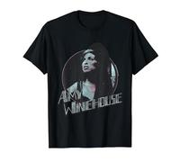 Amy Winehouse Circle Art Soul Music by Rock Off T-Shirt, Homme, Noir, S