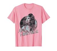 Amy Winehouse Circle Art Soul Music by Rock Off T-Shirt, Homme, Rose, S