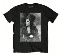 Amy Winehouse | Official Band T-Shirt | Flower Portrait - 24-Hour Fast Shipping! Honor the unforgettable talent of Amy Winehouse with this official band T-shirt featuring a beautiful "Flower Portrait"