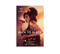 Amy Winehouse Poster du film Back To Black 2024 - Impression sur toile pour chambre à coucher - Sans cadre - Style 6 - 20 x 30 cm