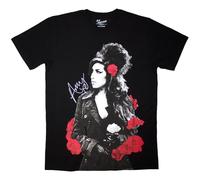 Amy Winehouse Rose Portrait T Shirt Size XL