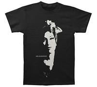 Amy Winehouse T-Shirt à Manches Courtes pour Homme Motif Portrait - Noir - Small