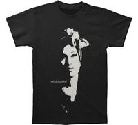 Amy Winehouse - T-shirt "Scarf" pour homme/femme unie RO7413 (S) (Noir)