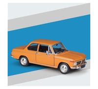 AMYALIN Véhicule Miniature 1:24 pour BMW 2002 pour Ti Modèle Réduit De Voiture en Alliage Moulé sous Pression Modèles à l'échelle(Orange)