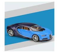 AMYALIN Véhicule Miniature 1:24 pour Bugatti pour Chiron Modèle Réduit De Voiture en Alliage Métallique Moulé sous Pression Modèles à l'échelle(Bleu)