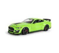 AMYALIN Véhicule Miniature 1:24 pour Ford pour Mustang pour Shelby GT500 2020 Modèle Réduit De Voiture Statique en Métal Moulé sous Pression Modèles à l'échelle(Vert)