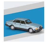 AMYALIN Véhicule Miniature 1:24 pour Volvo 240 pour GL Modèle Réduit De Voiture en Alliage Collection De Véhicules en Métal Moulé sous Pression Modèles à l'échelle(Bleu)