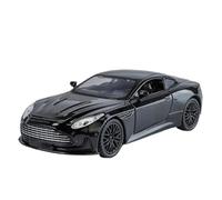 AMYALIN Véhicule Miniature 1:32 pour Aston pour Martin DB12 GT Modèle en Métal Moulé sous Pression en Alliage Modèles à l'échelle(Le Noir)