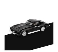 AMYALIN Véhicule Miniature 1:32 pour Chevrolet pour Corvette C2 Modèle Réduit De Voiture en Alliage Moulé sous Pression - Objet De Collection - Décoration Modèles à l'échelle(Le Noir)
