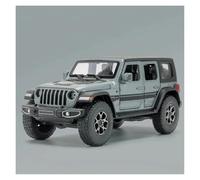 AMYALIN Véhicule Miniature 1:32 pour Jeep pour Wrangler Modèle Réduit De Voiture en Alliage - Collection Modèles à l'échelle(Grey)