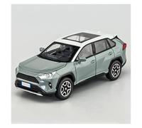 AMYALIN Véhicule Miniature 1:32 pour RAV4 RAV 4 Collection De Voitures Miniatures en Alliage Moulé sous Pression Modèles à l'échelle(Grey)