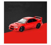 AMYALIN Véhicule Miniature 1:32 pour Subaru pour Impreza pour WRX pour STI Modèle Réduit De Voiture en Métal Moulé sous Pression Modèles à l'échelle(Rouge)