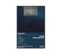 AMYDDYO Hit Me Hard And Soft Artist Album Cover Poster Impression sur Toile Poster Art Album Décoration Salon 20 x 30 cm Sans cadre
