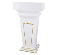 AMYSTY Pupitre Lutrin Réception Podium en Bois Massif Pupitres Portables Chaire pour Églises Séminaires Scolaires Conférences Restaurant Hôtel Bienvenue Podiums Bureau école