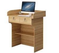 AMYSTY Pupitre Lutrin Réception Podiums De Support Podium pour Les Chaires D'enseignants pour Églises avec Classe D'école Stockage Bureau école(B)