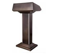 AMYSTY Pupitre Lutrin Réception Pupitres De Podium en Acier Inoxydable, D'église Stabilité, Professeur, Séminaire Scolaire Bureau école(E)