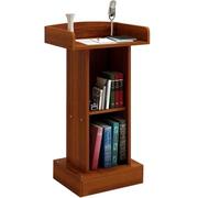 AMYSTY Pupitre Lutrin Réception Support De Podium avec Rangement, Pupitres pour Églises, Podiums Réception, Concert Mariage Bureau école