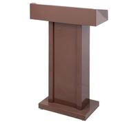 AMYSTY Pupitre Lutrin Réception Support De Podium en Métal, Pupitres Robustes, Rangement Largeur, Bureau Lecture, Chaire D'église, Et D'école Bureau école(C)