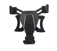 AMYSTY Support Telephone Voiture Réglable Support de téléphone Voiture Support tringlerie par gravité d'évent Portable ACar Durable Robuste(Black)