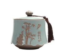 AMYSTY Urne Funeraire Compacte Urnes De Souvenir Petites Boîtes Cendres, Mini Crémation Funéraire-Convient À Une Petite Quantité Restes Incinérés pour Conserver(15x16 cm)