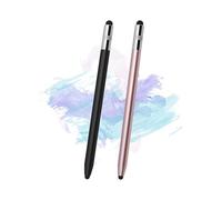 AMZ Stylet 3 en 1 pour tablette Fire Max 11 stylet, Fire HD 10, stylet pour tablette tactile (3 en 1, noir + or rose)