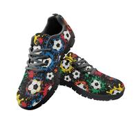 Amzbeauty Chaussures de course pour homme - Chaussures de sport - Chaussures de marche - Légères et respirantes - Tennis - Entraînement, Ballon de pied, 42.5 EU