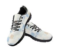 Amzbeauty Chaussures de course pour homme - Chaussures de sport décontractées - Légères et respirantes - Pour le tennis, l'entraînement, la gym, le jogging, Patte de chien de basketball, 40 2/3 EU