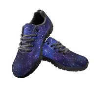 Amzbeauty Chaussures de course pour homme - Légères et respirantes - Pour la marche, le sport et le tennis, Étoile galaxie Deep Space, 42 2/3 EU