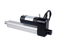 AMZBNEIDI Moteur à Aimant Permanent, Mini-Moteur à Courant Tige télescopique Micro Lock, Course 50 mm, 100 mm, 150 mm, 200 mm, 2500 N, 24 V CC(150mm Stroke,DC24V 800N 15MM.S)