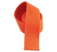 AMZBNEIDI Sangle en Coton Sangle en Polyester et Coton, Polyester Cotton Webbing Strap 38mm Width Multicolor 5-20 Yards(Orange,5 Yard)