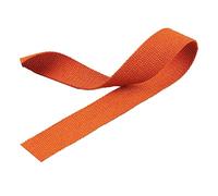 AMZBNEIDI Sangle en Coton Sangle en Polyester et Coton, Polyester Cotton Webbing Straps Multicolor Multiple Widths 9 Meter Roll(Orange,38 mm)