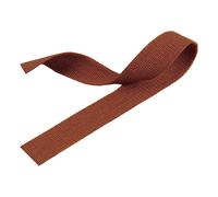 AMZBNEIDI Sangle en Coton Sangle en Polyester et Coton, Polyester Cotton Webbing Straps Multicolor Multiple Sizes 5 Yard Roll(Brown,50 mm)