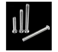 AMZBNEIDI Vis et Douilles de Fixation de poignée de Porte, Lot de 10 boulons de Fixation for poignée de Porte en Acier Inoxydable M6(M6x50mm)