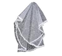 AMZBNEIDI Voile de Mariage en Dentelle