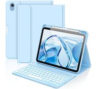 aMZCaSE Étui avec clavier pour iPad A16 11e/10{^>e<^} génération - Étui folio amovible rétroéclairé 7 couleurs pour iPad (A16) 11{^>e<^} génération 2025 et 10{^>e<^} génération 11" 2022, coque