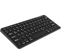 aMZCaSE QWERTZ Clavier Bluetooth sans fil pour iPad, compatible avec iPad 10.2/9.7, Pro 11/Pro 12.9, Air/Mini/iPhone, pour Windows, iOS, Android (noir)