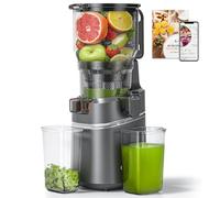 AMZCHEF Extracteur de jus automatique, grande ouverture de 150 mm