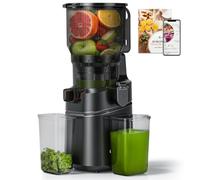 AMZCHEF Extracteur de jus automatique, grande ouverture de 165 mm