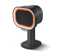 AMZCHEF hotte aspirante portable avec hauteur télescopique et inclinaison à 40°, 4 modes de vitesse, silencieuse, filtre en aluminium de grand calibre pour appartement/BBQ/RV, Noir