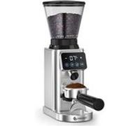 Moulin A Café, Moulin à Café à Fraise Conique en Inox, 24 Réglages Précis, 2 à 12 Pour, Support Amovible, La Faible Vitesse de Broyage de 450 tr/min