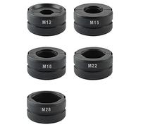 AMZCNC - Mâchoire de sertissage M12 à M28 - Profil M pour 12 mm, 15 mm, 18 mm, 22 mm, 28 mm - Insert de mâchoire pour pince à sertir manuelle et mâchoire interchangeable Tube en cuivre