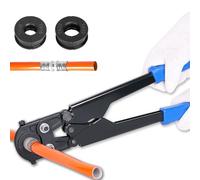 AMZCNC Pince à sertir en U 16-20 - Pour tube composite avec raccords du contour U - Inserts de mâchoires U16, U20 avec - Convient pour tubes composites de 16 mm et 20 mm
