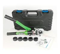 AMZCNC Pince à sertir professionnelle en forme de V (SC) 12-15-18-22-28 avec tête rotative à 360°, pour tube en cuivre, acier C, tube en acier inoxydable