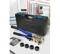 AMZCNC - Pince à sertir professionnelle - Profil U 16, 20, 25, 32 - Pour tube composite avec raccords du profil U - Inserts de mâchoires U16, U20, U25, U32 avec
