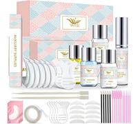 Amzeeniu Kit Rehaussement de cils,Eyelash Perm Kit,Rehaussement Cils Kit,Professionnel Semi-Permanent Curling,Perming Wave Kit d’extensions de Cils,Kit de Cils Perm Convient pour le Salon de Beauté