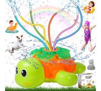 Amzeeniu Turtle arroseur Enfant Jardin,Jouet arroseur d'eau,arroseur de Jardin Jouet,Jouets d'extérieur d'été,Jeux d'eau d'exterieur pour Enfant,pour Activités de Plein Air