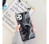 AMZER Coque de Protection Ultra Fine en TPU Souple pour iPhone 11 Pro Motif marbre